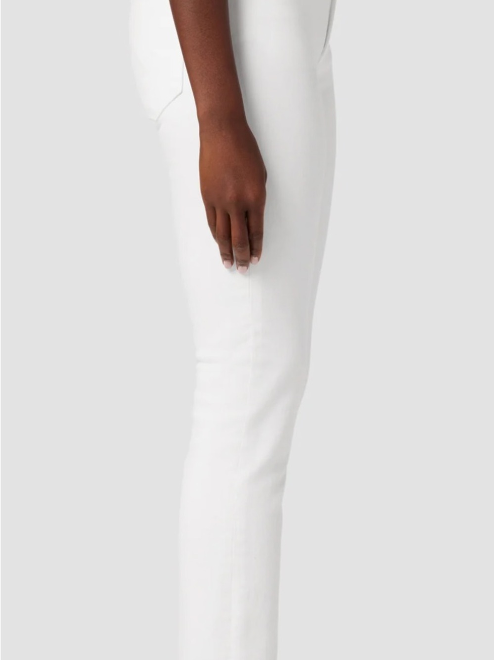 Hudson Jeans White Skinny Women's Denim Niko Midrise - Picture 2 of 5